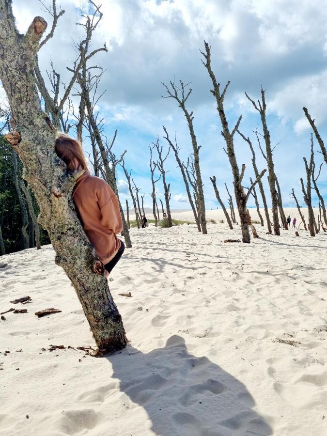 Siedlisko Na Wydmach, Domki Klimatyzowane Leba Luaran gambar